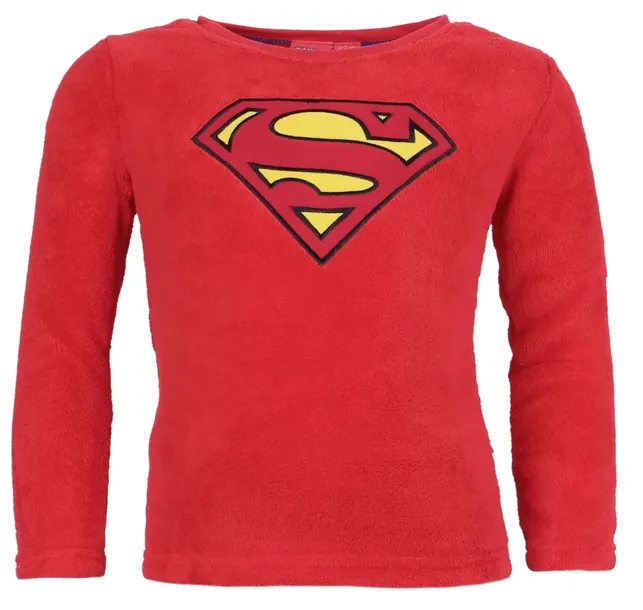 czerwono-niebieska-pizama-superman-kolor-czerwony