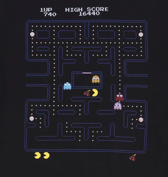 czarna-bluza-pac-man-stan-nowy