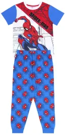 niebieska-pizama-spiderman-marvel