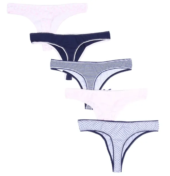 5x-granatowo-pastelowe-stringi-primark-kolor-granatowy