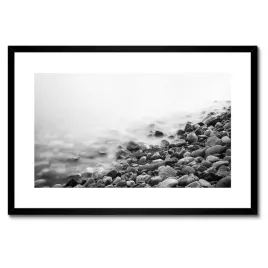 plakaty-w-ramie-60x40-morze-brzeg-fale-mgla