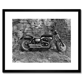 plakaty-w-ramie-50x40-harley-davidson-motocykl