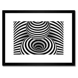 plakaty-w-ramie-40x30-abstrackja-czarnobiala