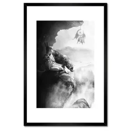 plakaty-w-ramie-40x60-indianka-z-wilkiem