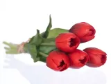 sztuczne-kwiaty-tulipany-bukiet-kwiatow-czerwone-silikon-rodzaj-bukiety