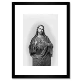 plakaty-w-ramie-30x40-jezus-chrystus-krol-serce