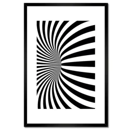 plakaty-w-ramie-40x60-abstrackja-czarnobiala