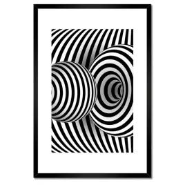 plakaty-w-ramie-40x60-abstrackja-czarnobiala