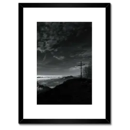 plakaty-w-ramie-30x40-panorama-gor-z-krzyzem