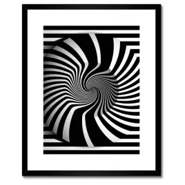 plakaty-w-ramie-40x50-abstrackja-czarnobiala