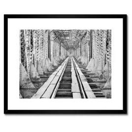 plakaty-w-ramie-50x40-most-kolejowy-kolejnictwo