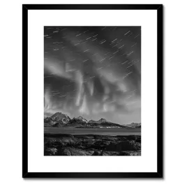 plakaty-w-ramie-40x50-zorza-polarna-norwegia