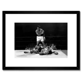 plakaty-w-ramie-40x30-muhammad-ali-bokser-walka