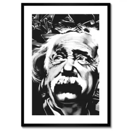 plakaty-w-ramie-50x70-albert-einstein-graffiti