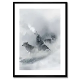 plakaty-w-ramie-50x70-bezlitosne-wilki-jelen