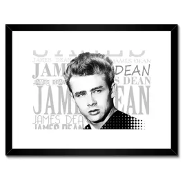 plakaty-w-ramie-40x30-przystojny-james-dean