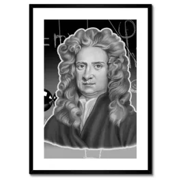 plakaty-w-ramie-50x70-isaac-newton