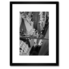 plakaty-w-ramie-30x40-robotnicy-na-belce-ny-us