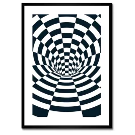 plakaty-w-ramie-50x70-abstrackja-czarnobiala