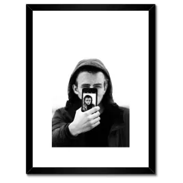 plakaty-w-ramie-30x40-selfie-james-dean-kaptur