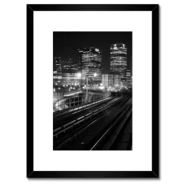 plakaty-w-ramie-30x40-wiezowce-czarnobiale