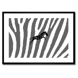 plakaty-w-ramie-70x50-zebra-paski