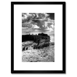 plakaty-w-ramie-30x40-czarnobiale-zdjecie-lodzi