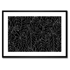 plakaty-w-ramie-70x50-abstrakcja-liscienna