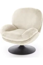 duzy-fotel-wypoczynkowy-obrotowy-shell-halmar-kremowy