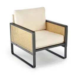 fotel-wypoczynkowy-ilario-halmar-czarny-naturalny-rattan-i-welur