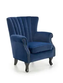 fotel-uszak-titan-velvet-halmar-granatowy-przeszycia-salon-sypialnia