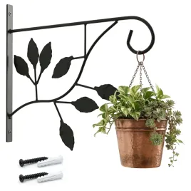 wieszak-na-doniczke-czarny-uchwyt-ozdobny-na-kwiaty-31x25-cm-liscie
