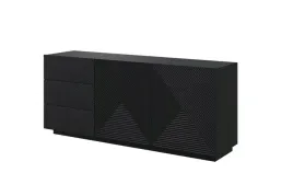 wyjatkowa-komoda-z-ryflowaniami-asha-167cm-czarna