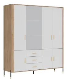 duza-pojemna-szafa-dante-dt17-biale-ryflowane-fronty-zlote-uchwyty