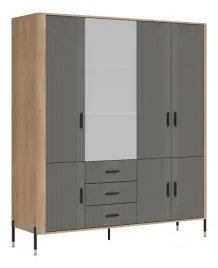 duza-szafa-na-ubrania-dante-dt17-szare-fronty-ciche-domyki-czarne-uchwyty