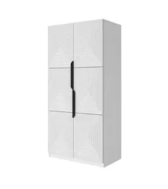 stylowa-szafa-z-cichym-domykiem-asha-100-biala-z-ryflowaniami