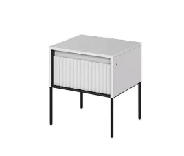 solidny-stolik-nocny-na-czarnym-stelazu-trend-tr-10-bialy