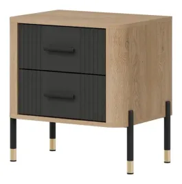 szafka-nocna-dante-dt21-fronty-antracyt-czarne-uchwyty-i-nozki