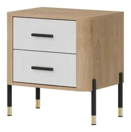 szafka-nocna-dante-dt21-biale-ryflowane-fronty-czarne-uchwyty