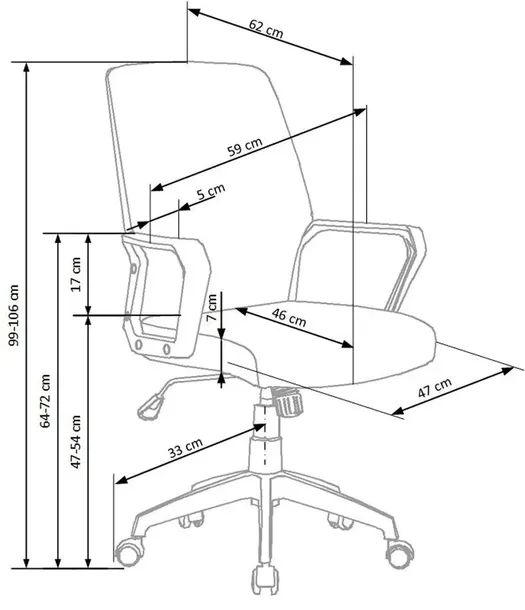 fotel-obrotowy-spin-2-halmar-bialo-szary-maksymalna-wysokosc-siedziska-54-cm