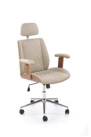 fotel-gabinetowy-obrotowy-timber-halmar-kolor-orzech-bezowa-ekoskora