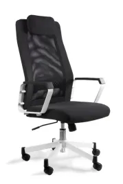 fotel-ergonomiczny-fox-unique-czarno-bialy-obrotowy