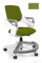 fotel-obrotowy-dla-dziecka-rookee-unique-bialo-oliwkowy-olive