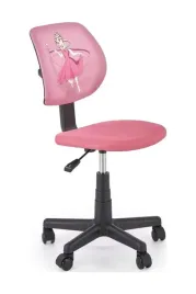 fotel-obrotowy-mlodziezowy-bingo-halmar-rozowy-ksiezniczka-dla-dziecka