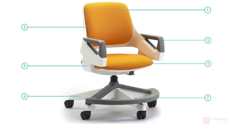 fotel-obrotowy-rookee-unique-bialo-brazowy-glebokosc-siedziska-41-cm