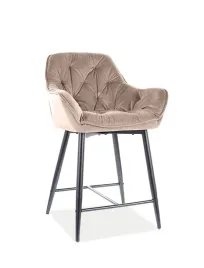 polhoker-pikowany-welurowy-cherry-h-2-velvet-signal-bezowy-stylowy