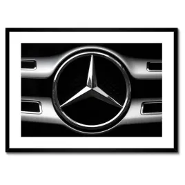 plakaty-w-ramie-70x50-mercedes-czarno-biale