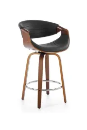 hoker-kubelkowy-obrotowy-krzeslo-barowe-h-123-halmar-orzech-czarny