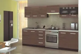 kuchnia-zestaw-mebli-amanda-1-260cm-halmar-kolor-akacja-cynamonowa-wenge