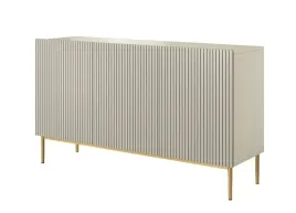 komoda-nicole-gold-150cm-kolor-kaszmir-zlote-nozki-ryflowania